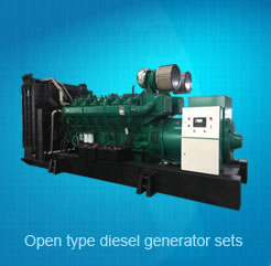 Open type diesel generator sets